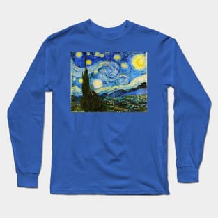 Van Gogh Starry Night Long Sleeve T-Shirt
